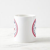 Mug Talarico pour l'élection Texas Red White Blue (Centre)