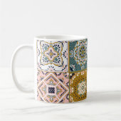 Mug Talavera Indian : Patchwork, Ethnic Mosaic. (Gauche)