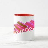 Mug Talent de latin de Fantastico (Centre)