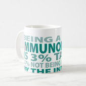 Mug Talent de l'immunologiste 3% (Devant gauche)