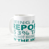 Mug Talent du journaliste 3% (Devant gauche)