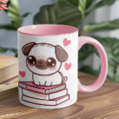 Mug Tales Et Tails Font Ma Journée - Chien Et Livres P