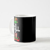 Mug Tall Elf Christmas Matching Family  (Devant gauche)