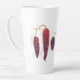 MUG TALL LATTE POIVRONS Rouges