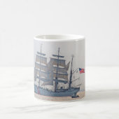 Mug Tall Ship, Clipper Ship, Voilier, US Coast Guard (Centre)