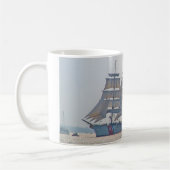 Mug Tall Ship, Clipper Ship, Voilier, US Coast Guard (Gauche)