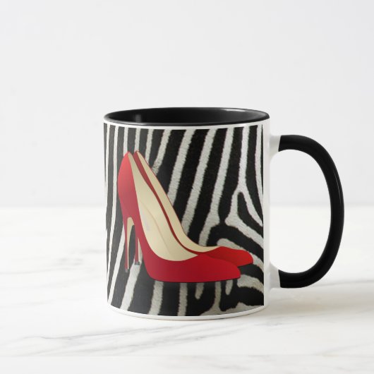 Mug talons hauts rouge (Droite)