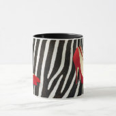Mug talons hauts rouge (Centre)