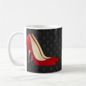 Mug talons hauts rouge (Gauche)