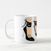 Mug Talons noirs à brides Lune Soleil Féminin Chic (Gauche)