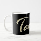 Mug Tamara white gold Handwriting (Gauche)
