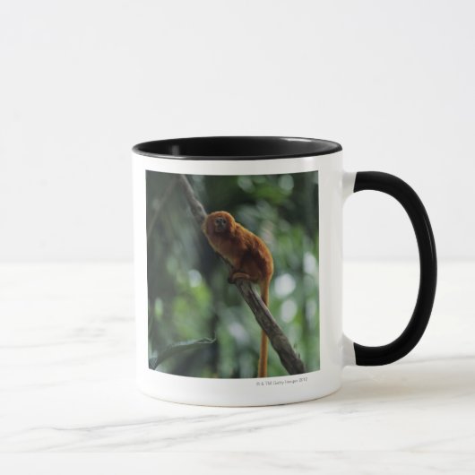 Mug Tamarin d'or de lion (rosalia de Leontopithecus) (Droite)