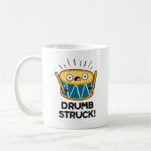 Mug Tambour Frappé Funny Drummer Drum Pun (Gauche)