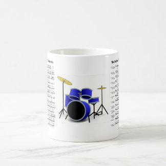 Mug tambour-kit de rudiments