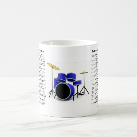 Mug tambour-kit de rudiments (Centre)