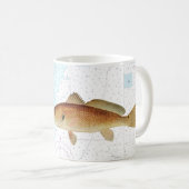 Mug Tambour rouge sur l'île Tybee à Doboy (Devant droit)