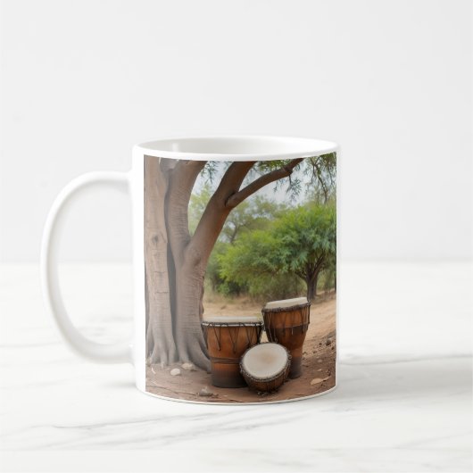 Mug Tambours africains (Gauche)