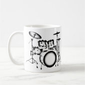 Mug Tambours "dessinant " (Gauche)