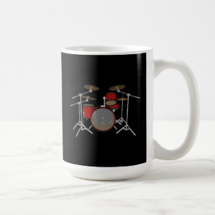 Mug Tambours :Kit Tambour rouge : Modèle 3D:Coffee Mu