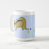 Mug Tamias avec des fleurs (Devant gauche)