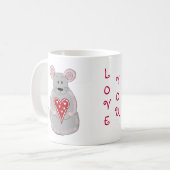 Mug T'amour - Souris (Devant gauche)