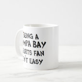 Mug tampa bay sports fan, being (Devant gauche)