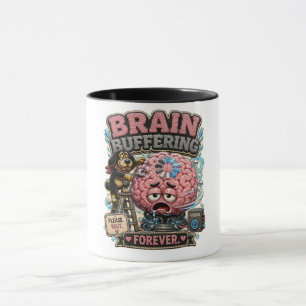 Mug Tampon de cerveau en chargement perpétuel Personna