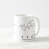 Mug Tampon du nom du peptide tyra (Devant droit)