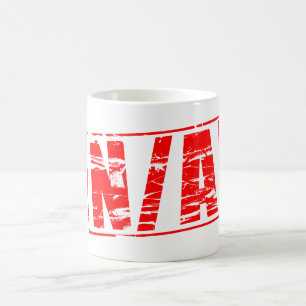 Mug Tampon en caoutchouc rouge N/S Sans objet.