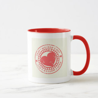 Mug Tampon en caoutchouc sale pour le jour de mère