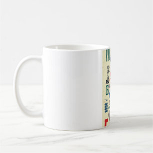Mug Tampon vintage : Décor de document