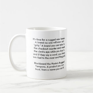 Mug Tampons rocailleux de marque de Blackbeard