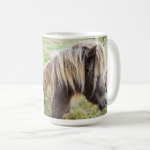 Mug Tan Coloré Shetland Pony, (Devant droit)