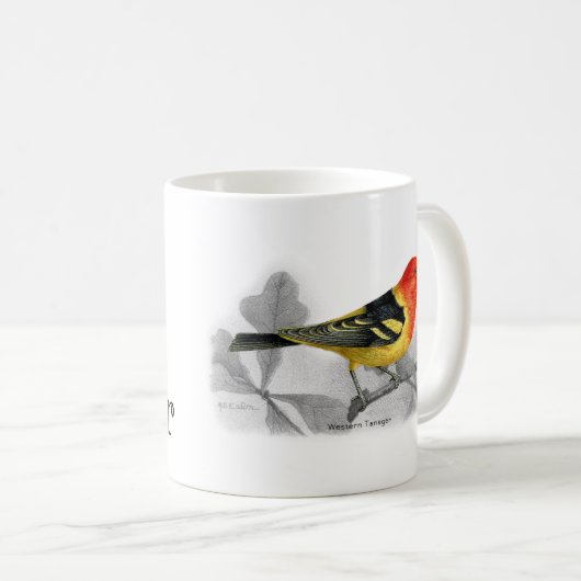 Mug Tanager de l'Ouest (Devant droit)