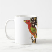 Mug Tanager d'été par Audubon (Gauche)