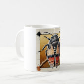 Mug Tanaocerus insect 050824IREF235 - Watercolor (Devant gauche)