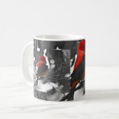Mug Tangara écarlate mâle (Devant gauche)