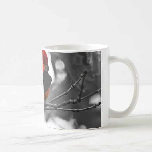 Mug Tangara écarlate mâle (Droite)