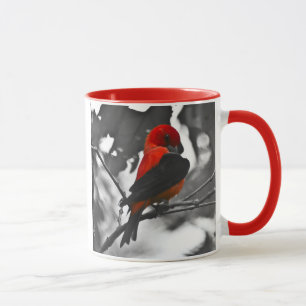 Mug Tangara écarlate mâle
