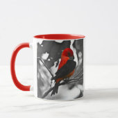 Mug Tangara écarlate mâle (Gauche)