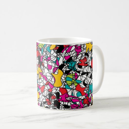 Mug Tangle de spaghetti (Devant droit)