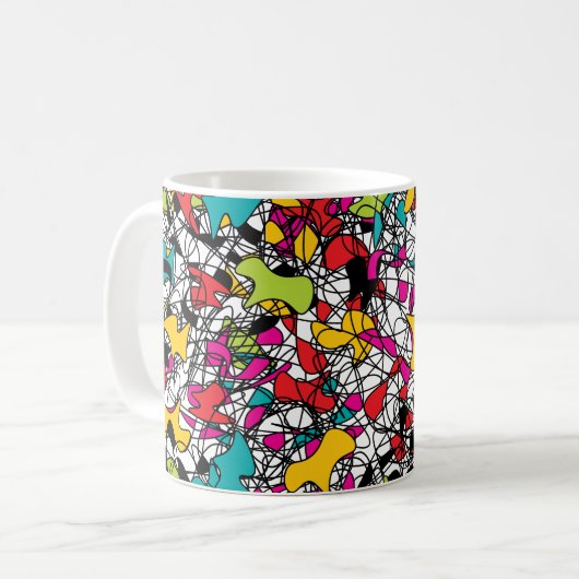 Mug Tangle de spaghetti (Devant gauche)