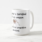 MUG TANGLED WEB DE MENSONGES (Devant droit)