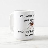 MUG TANGLED WEB DE MENSONGES (Devant gauche)