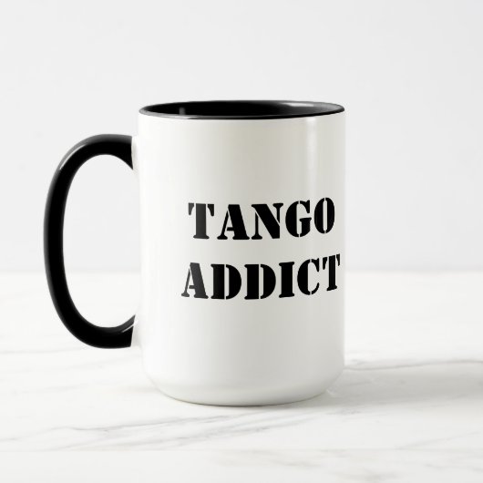 Mug Tango Addict Tanguero Argentine Tango (Gauche)