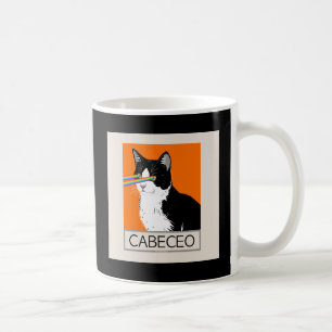 Mug Tango argentin Chat Cabeceo avec les yeux laser