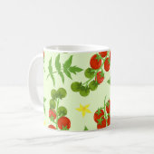 Mug Tango de tomate : Impression végétale Vintage (Devant gauche)
