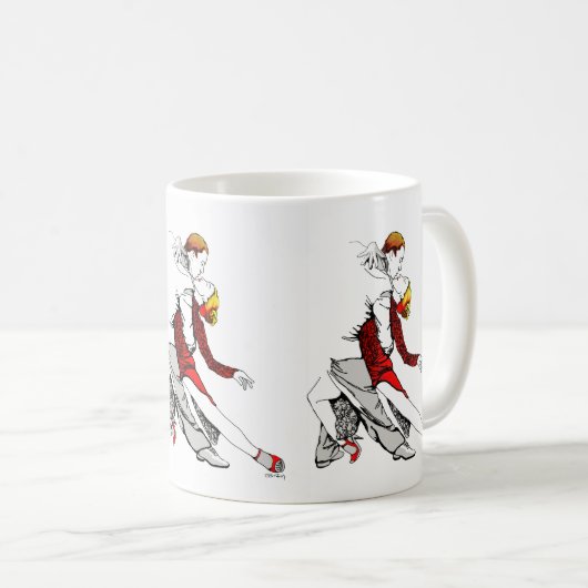 Mug Tango Romance (Devant droit)