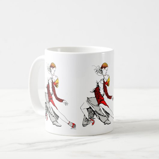 Mug Tango Romance (Devant gauche)