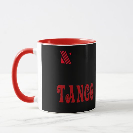 Mug Tango rouge (Gauche)